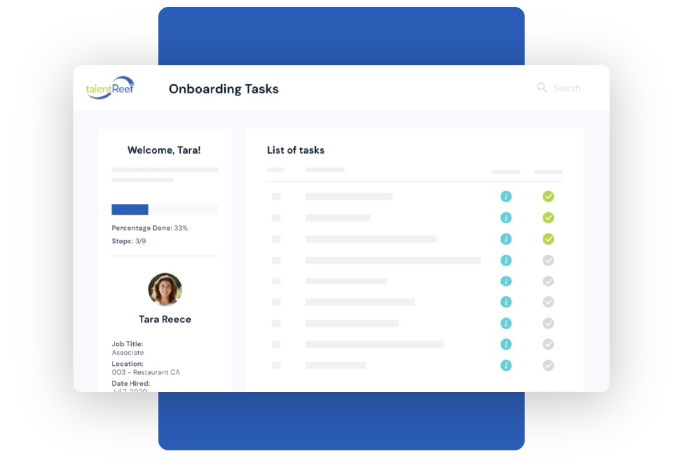 Optimized Onboarding Software with TalentReef The Best Staffing Software For High Volume Retention